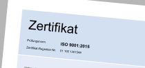 Download Zertifikat ISO9001-2015